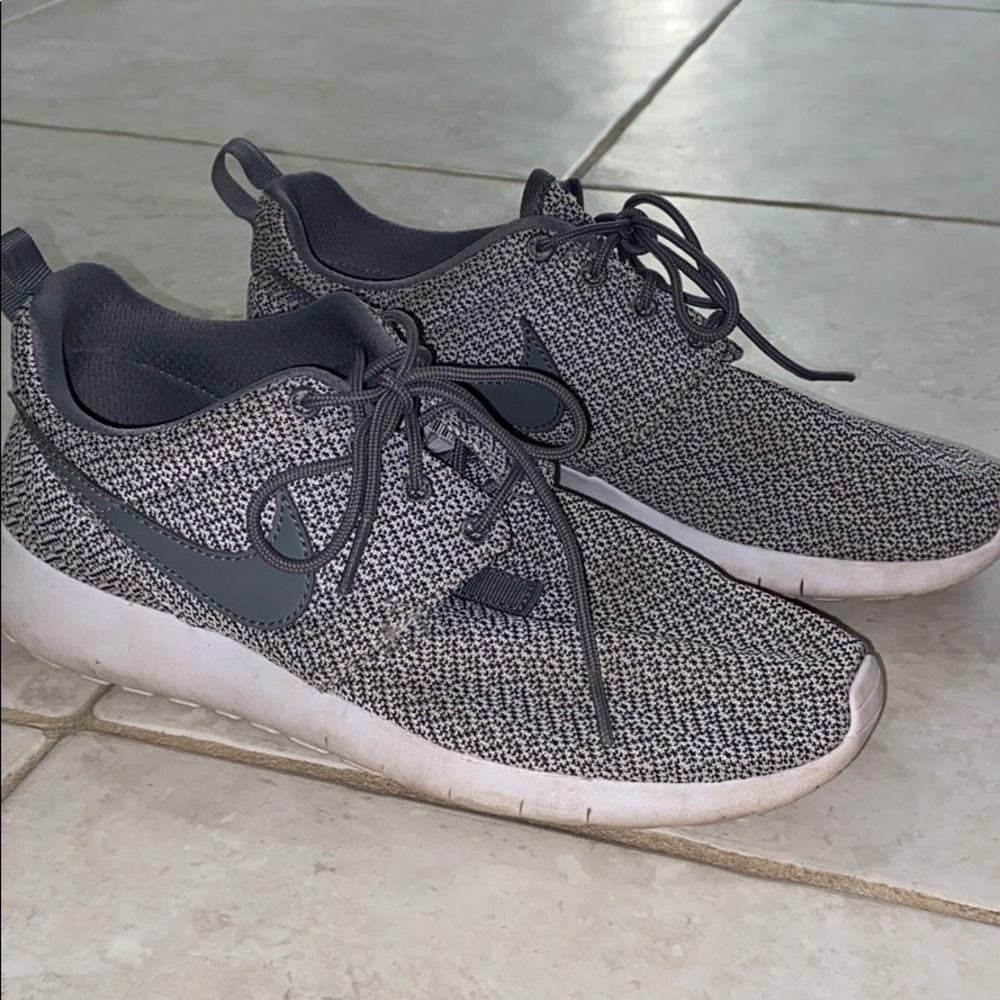 Gray Nikes